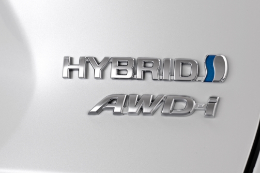 Emblemat Toyota – Hybrid AWD-i