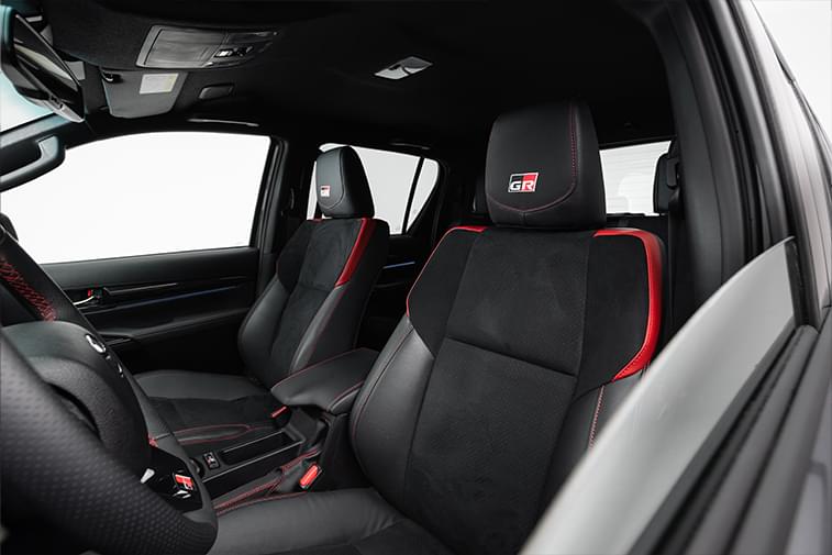 Fotel w Toyota Hilux