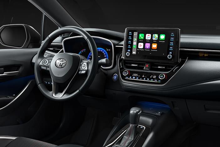 Deska rozdzielcza w Toyota Corolla SD