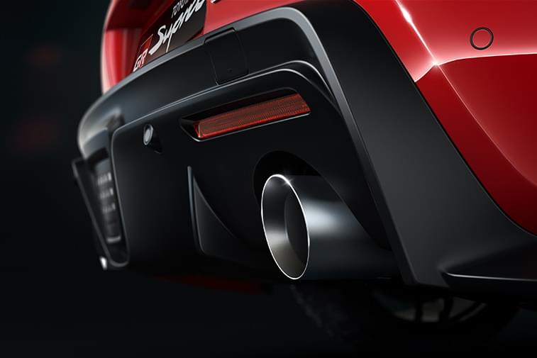 Wydech w Toyota Supra