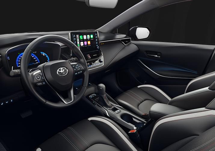 Deska rozdzielcza w Toyota Corolla TS